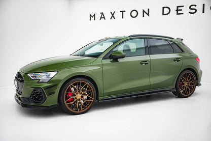 Sideskørter diffuser V.3 Audi S3 Sportback / A3 S-line Sportback 8Y Facelift