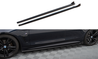 Sideskørter diffuser V.3 BMW 4 Coupe / Gran Coupe / Cabrio M-Pack F32 / F36 / F33