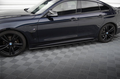 Sideskørter diffuser V.3 BMW 4 Coupe / Gran Coupe / Cabrio M-Pack F32 / F36 / F33