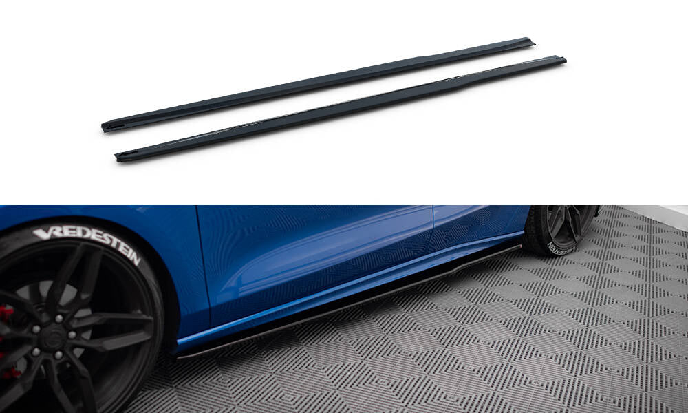Sideskørter diffuser V.3 Ford Focus ST / ST-Line Mk4