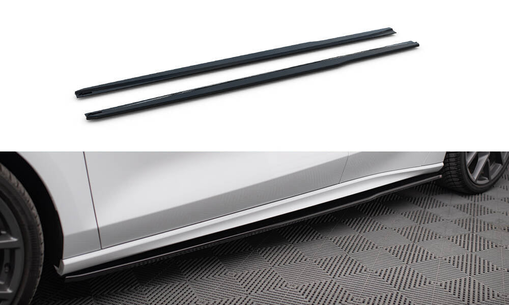 Sideskørter diffuser V.3 Ford Focus ST / ST-Line Mk4 Facelift