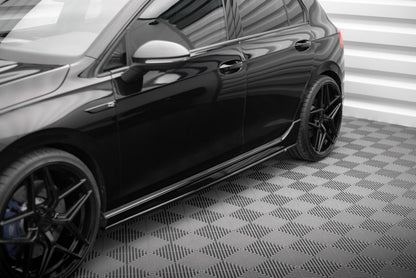 Sideskørter diffuser V.3 Volkswagen Golf R Mk8
