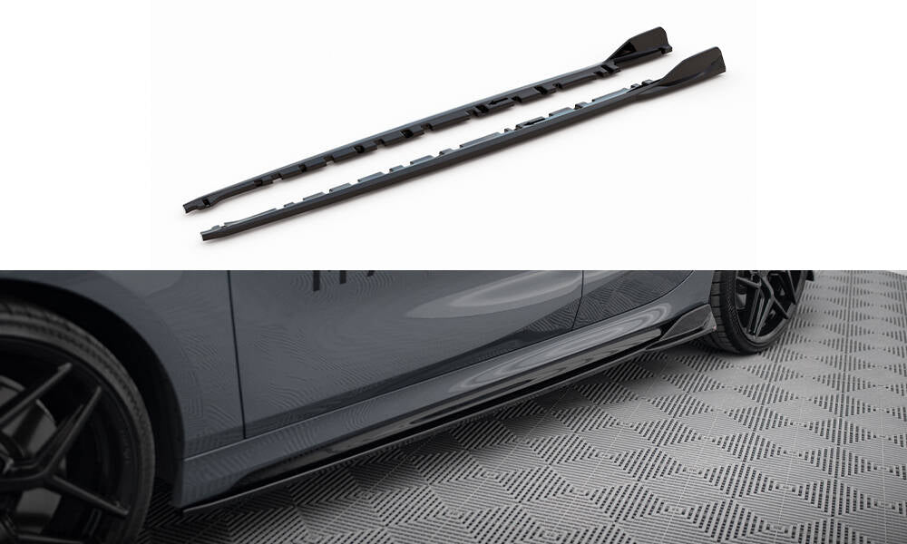 Sideskørter diffuser V.3 til BMW 1 M-Pack/ M135i / 128ti F40