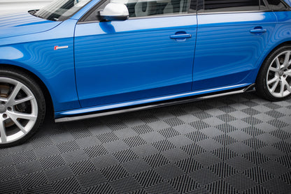 Sideskørter diffuser V.4 Audi A4 / A4 S-Line / S4 B8