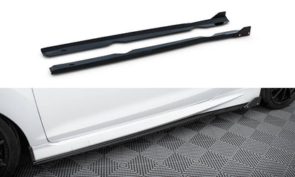 Sideskørter diffuser V.4 + Flaps Ford Fiesta ST / ST-Line Mk7