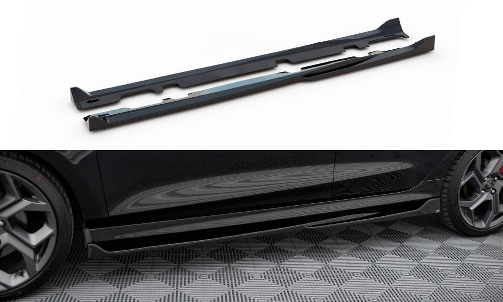 Sideskørter diffuser V.4 Ford Fiesta Mk8 ST / ST-Line