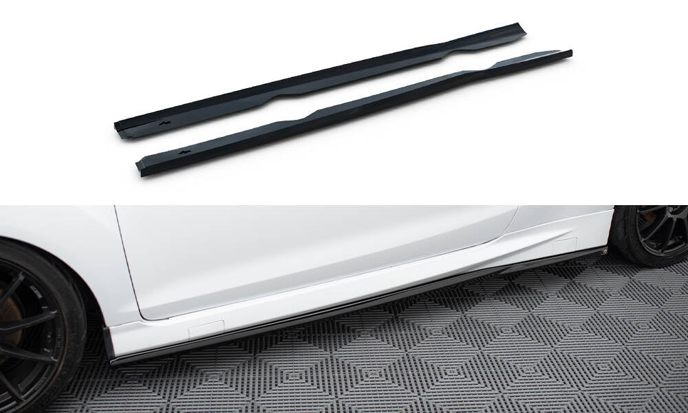 Sideskørter diffuser V.4 Ford Fiesta ST / ST-Line Mk7