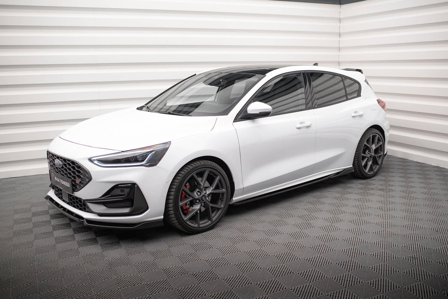 Sideskørter diffuser V.4 Ford Focus ST / ST-Line Mk4 Facelift