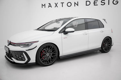 Sideskørter diffuser V.4 Volkswagen Golf GTI / GTE / GTI Clubsport / GTD / R-Line Mk8