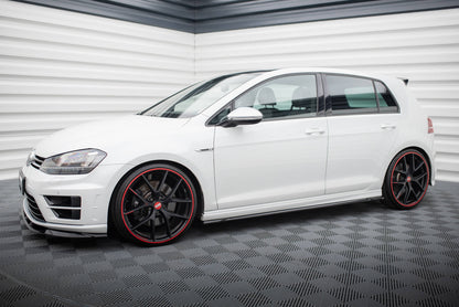 Sideskørter diffuser V.4 Volkswagen Golf R / R-Line Mk7