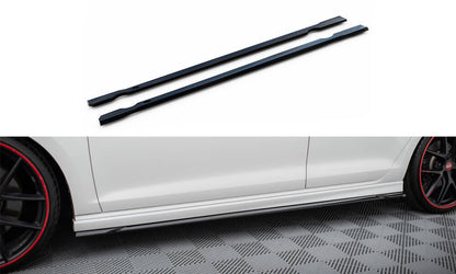 Sideskørter diffuser V.4 Volkswagen Golf R / R-Line Mk7