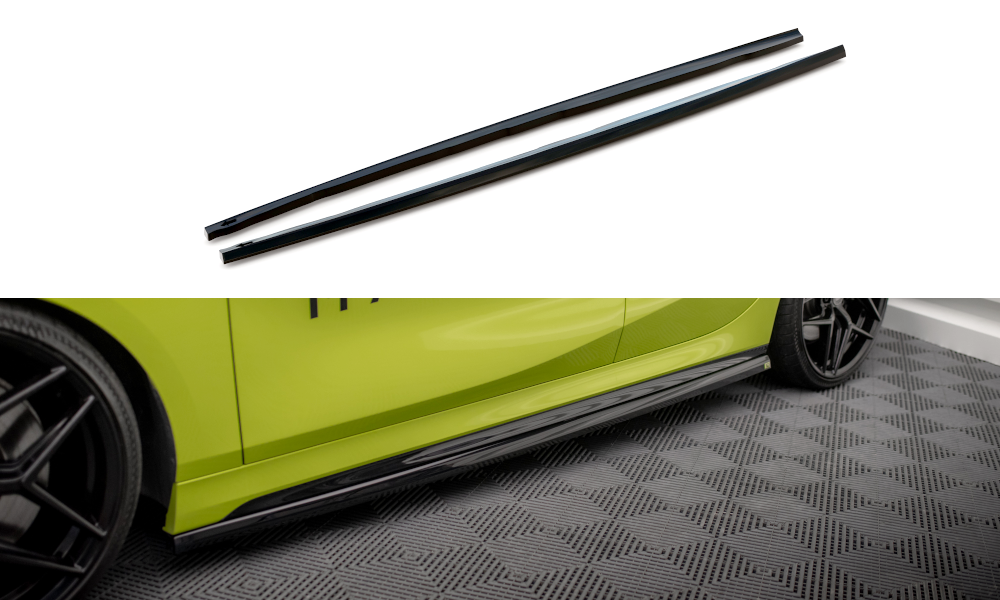 Sideskørter diffuser V.4 til BMW 1 M-Pack/ M135i / 128ti F40