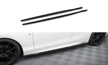 Sideskørter diffuser V.5 BMW 1 M-Pack / M140i F20 Facelift