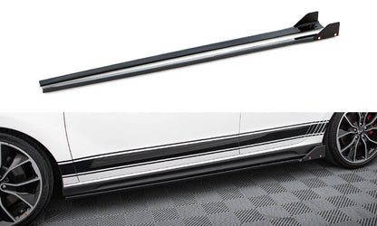 Sideskørter diffuser V.5 + Flaps Hyundai I30 N Mk3 / Mk3 FL Hatchback/Fastback