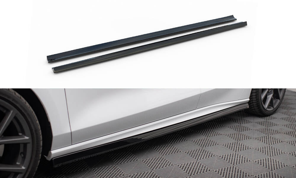 Sideskørter diffuser V.5 Ford Focus ST / ST-Line Mk4 Facelift