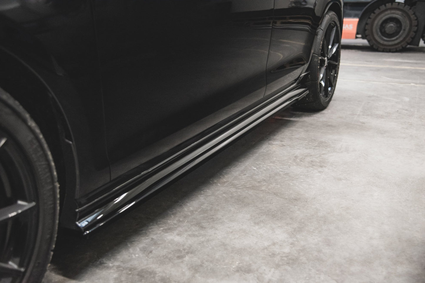 Sideskørter diffuser VW Golf 7 GTI TCR