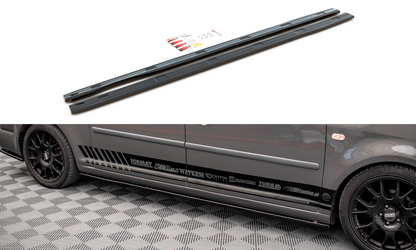 Sideskørter diffuser Volkswagen Caddy Long Mk3 Facelift