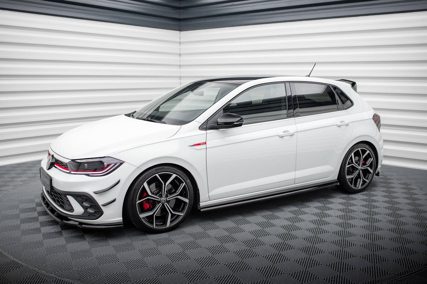Sideskørter diffuser Volkswagen Polo GTI Mk6 Facelift