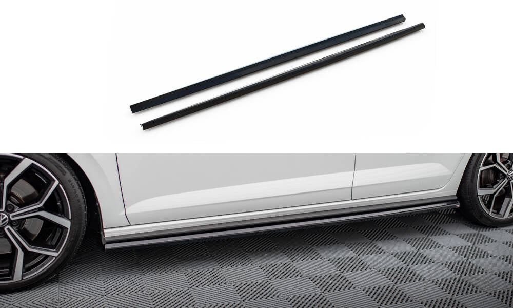 Sideskørter diffuser Volkswagen Polo GTI Mk6 Facelift