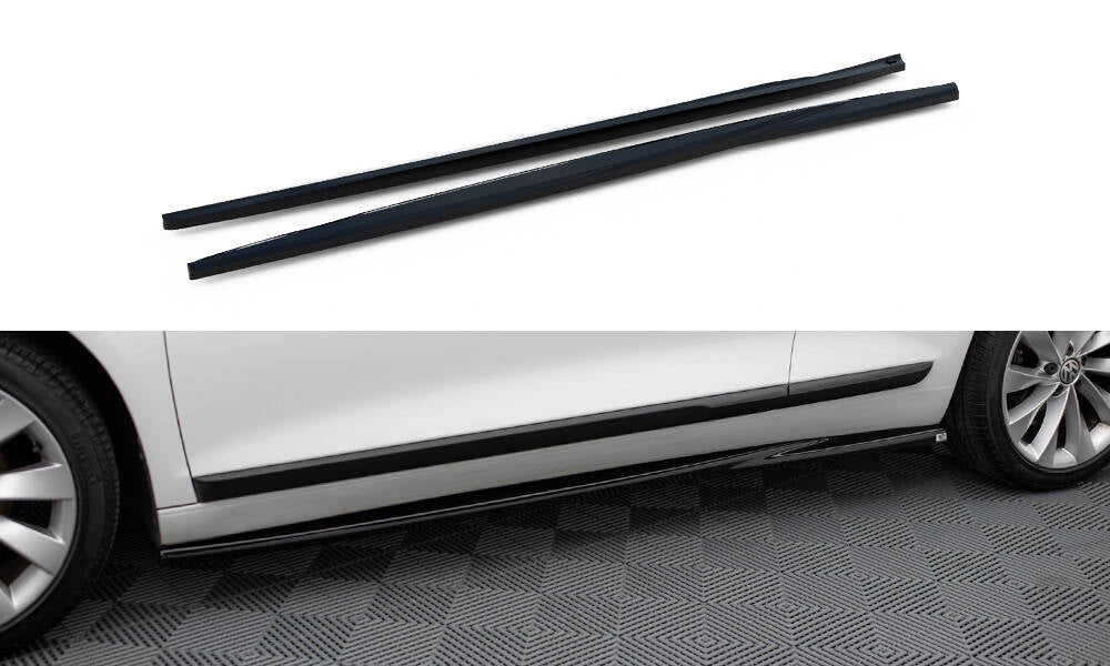 Sideskørter diffuser Volkswagen Scirocco Mk3 Facelift