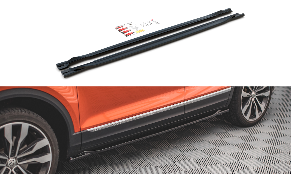 Sideskørter diffuser Volkswagen T-Roc Mk1