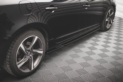 Sideskørter diffuser Volvo S60 R-Design Mk2