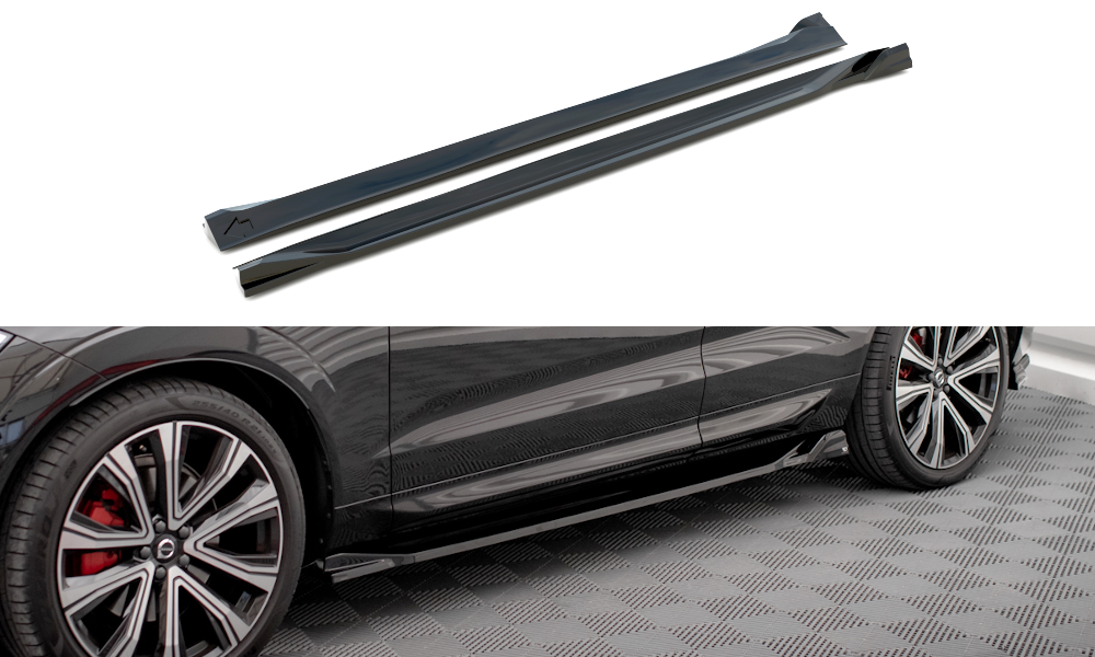 Sideskørter diffuser Volvo XC60 R-Design Mk2 Facelift