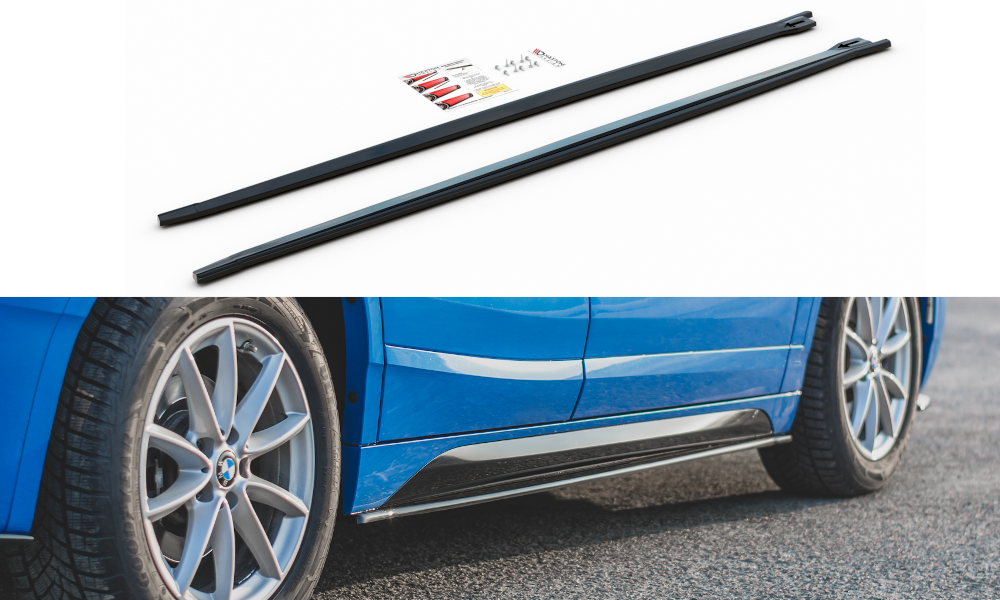 Sideskørter diffuser til BMW X2 F39 M-Pack