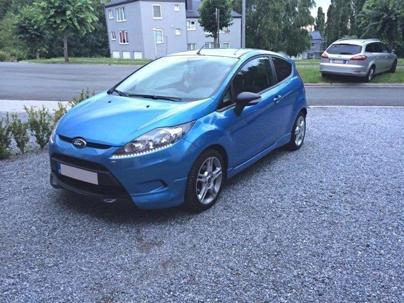 Sideskørter (ST Look) Ford Fiesta Mk7 / Mk7 FL 3 Doors