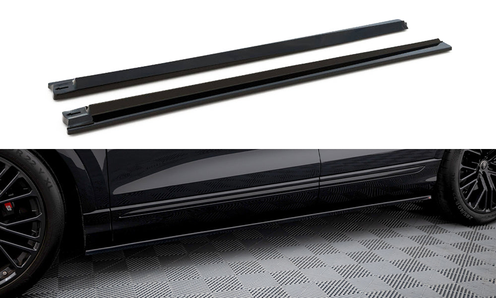 Sideskørter diffuser V.1 Audi Q8 S-line / SQ8 Mk1 Facelift