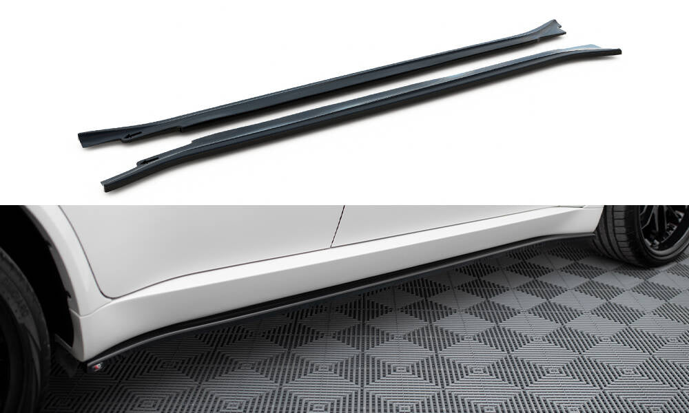 Sideskørter diffuser til BMW X5 E70 Facelift M-pack