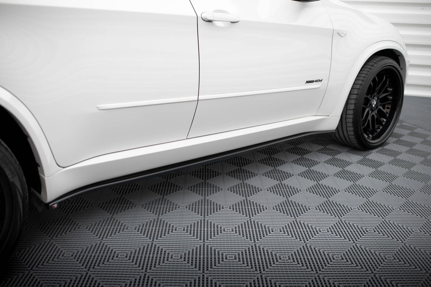 Sideskørter diffuser til BMW X5 E70 Facelift M-pack