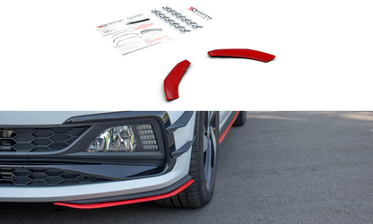 splittery Przednie Boczne Volkswagen Polo GTI / R-line Mk6