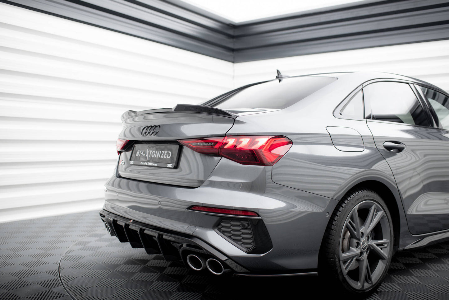 Spoiler cap 3D Audi A3 / A3 S-Line / S3 / RS3 Sedan 8Y