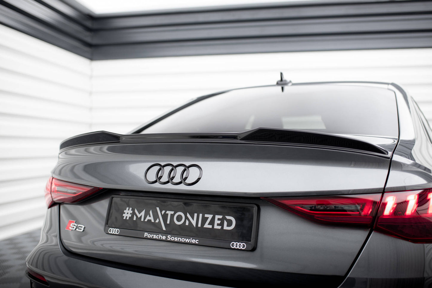 Spoiler cap 3D Audi A3 / A3 S-Line / S3 / RS3 Sedan 8Y