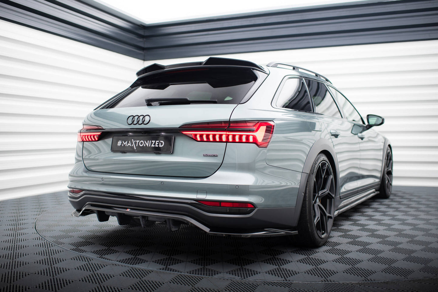 Spoiler cap 3D Audi A6 Avant / A6 Allroad / A6 S-Line Avant / S6 Avant C8 / C8 Facelift