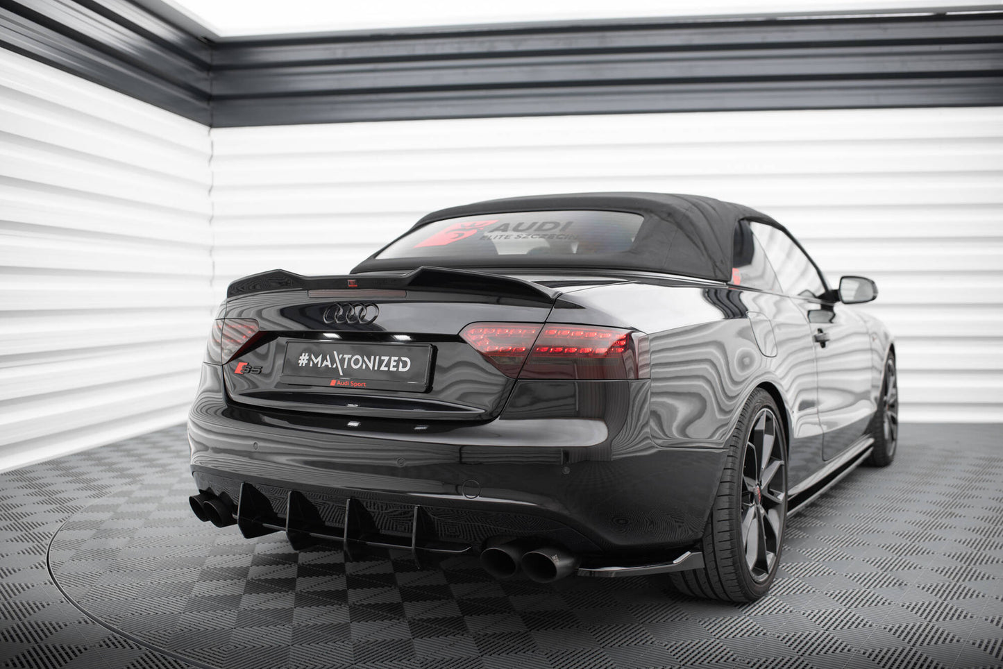 Spoiler cap 3D Audi S5 / A5 S-Line Cabrio 8T