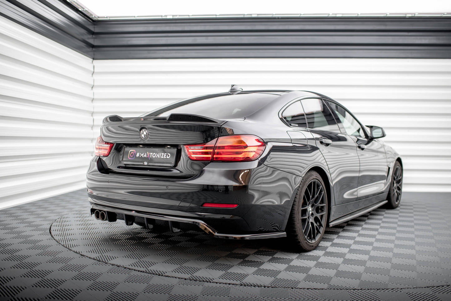 Spoiler cap 3D BMW 4 Gran Coupe Standard / M-Pack F36 / F36 Facelift