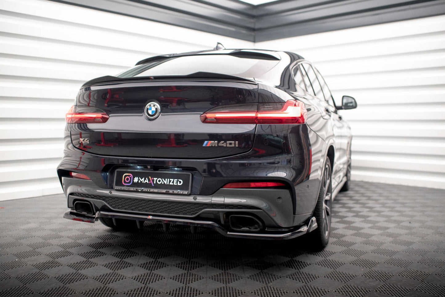 Spoiler cap 3D BMW X4 M-Pack G02