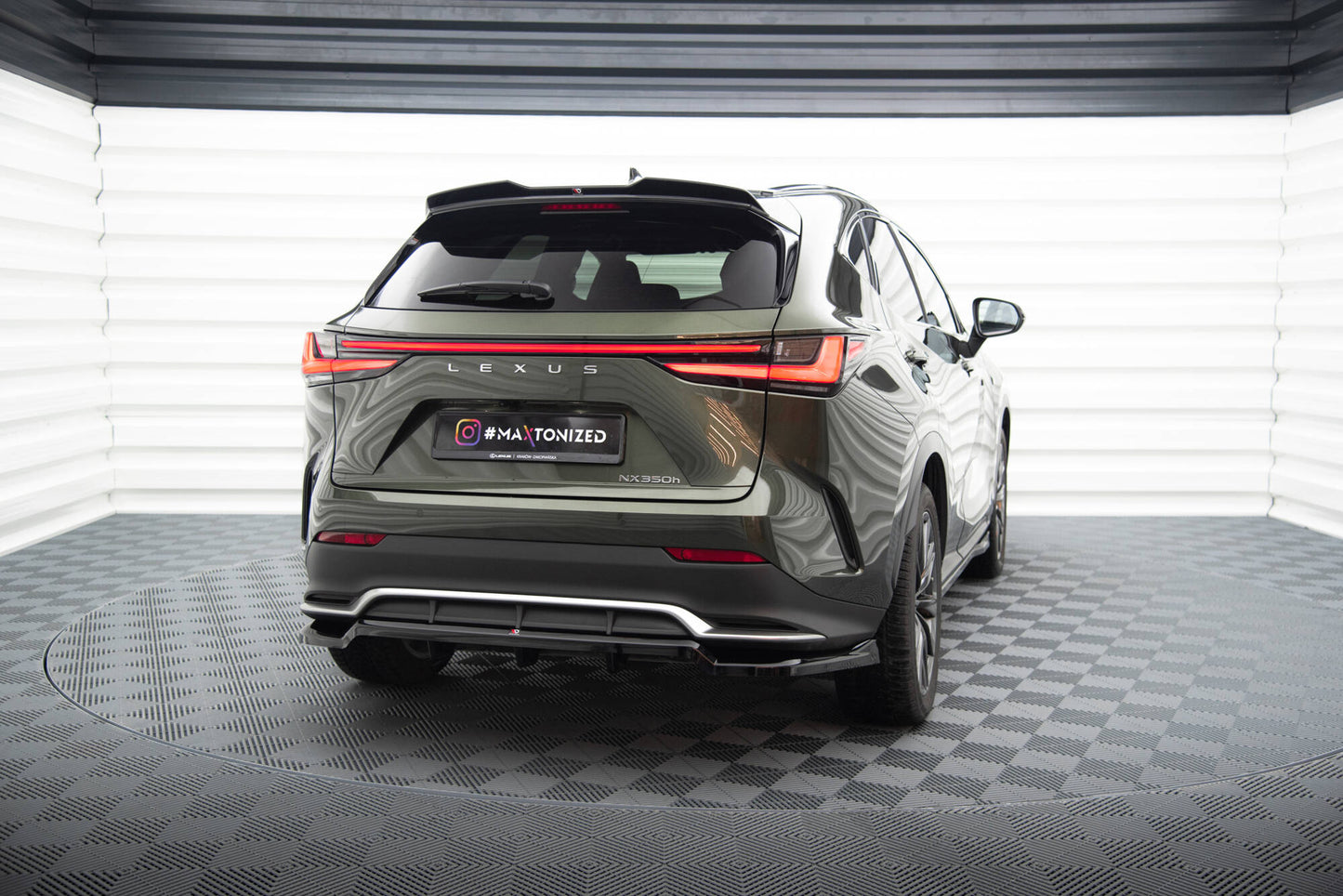 Spoiler cap 3D Lexus NX F-Sport Mk2