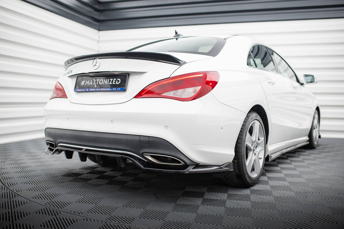 Spoiler cap 3D Mercedes-Benz CLA C117 Facelift