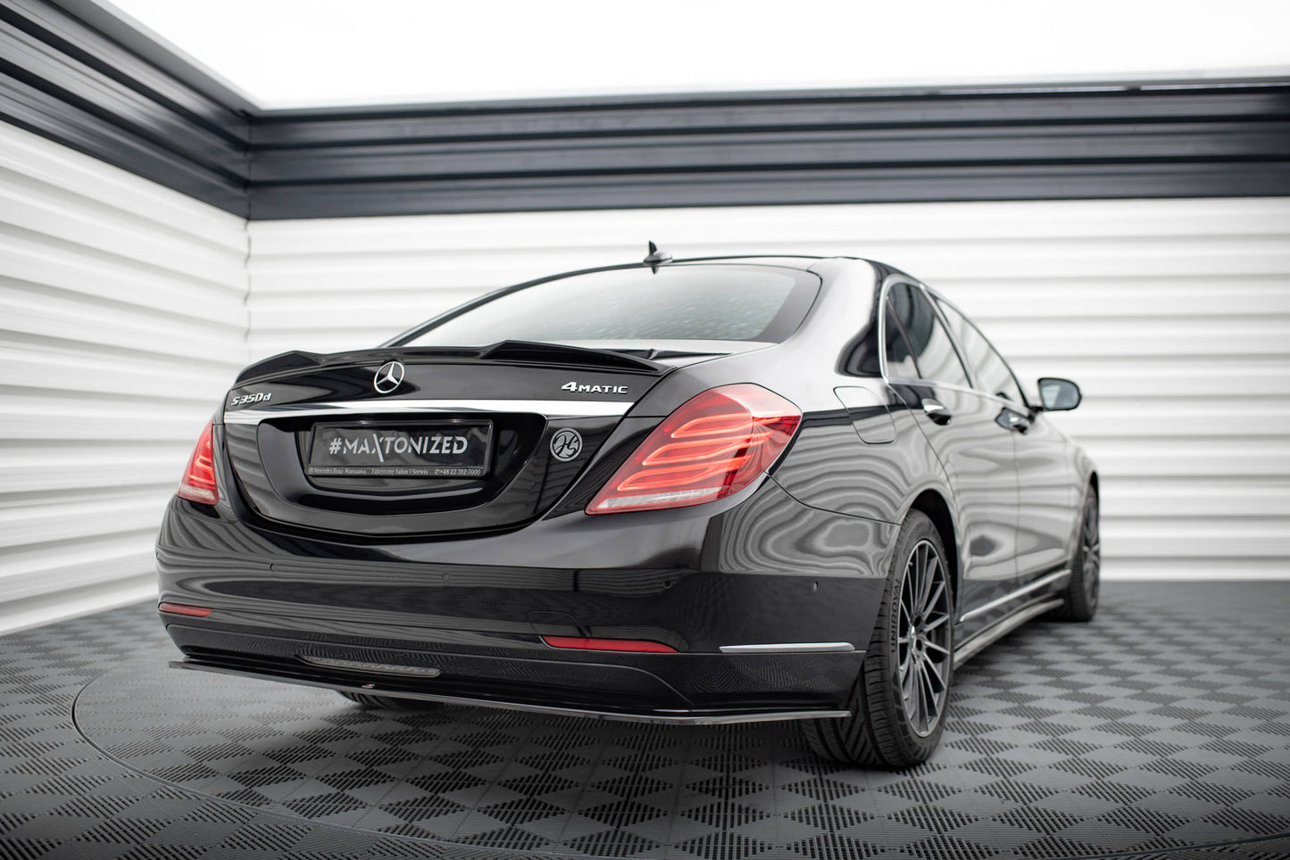 Spoiler cap 3D Mercedes-Benz S W222 / W222 Facelift