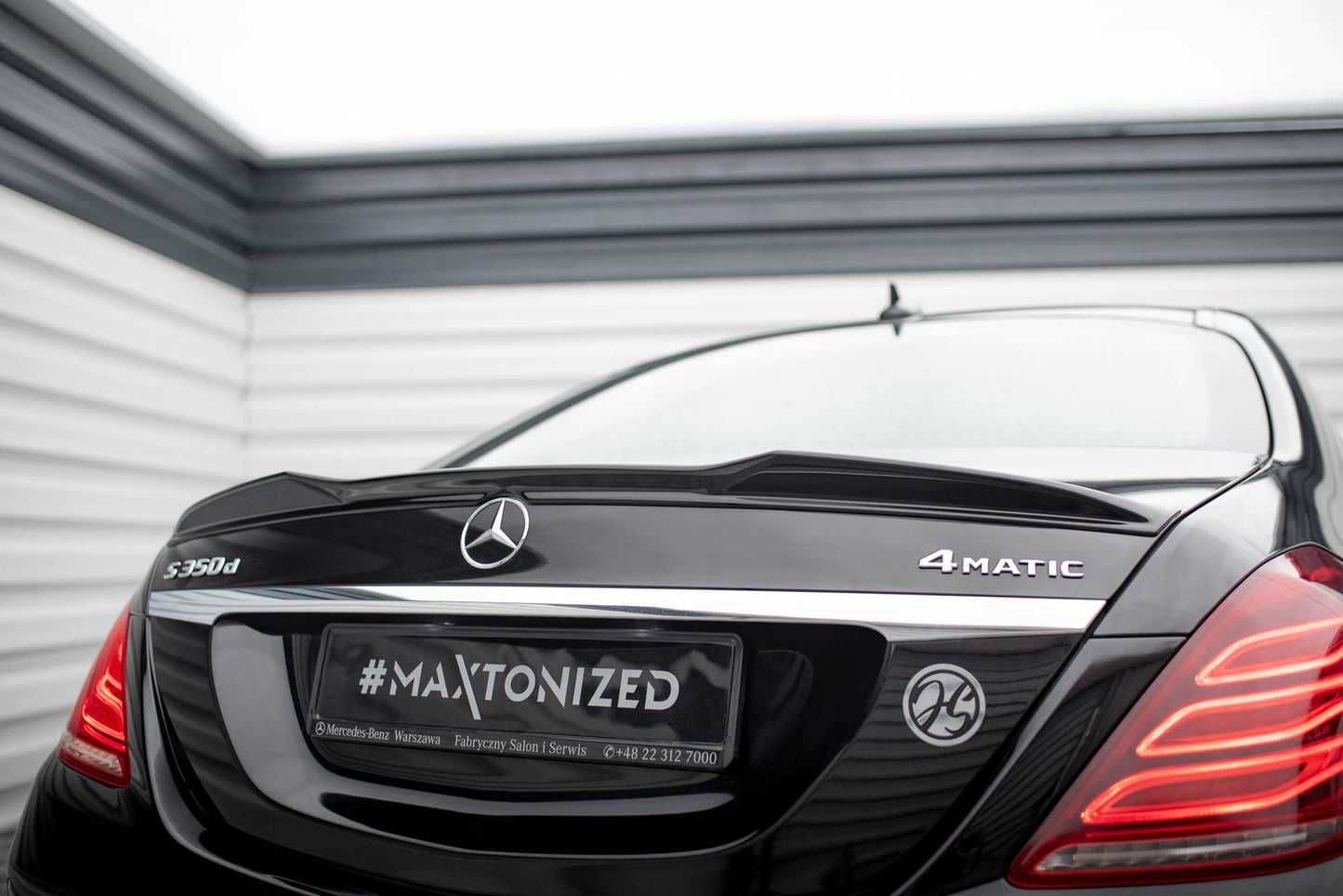 Spoiler cap 3D Mercedes-Benz S W222 / W222 Facelift