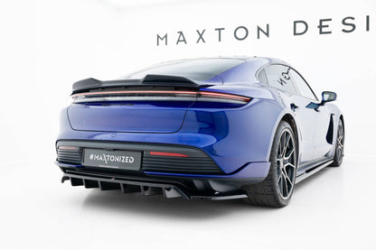 Spoiler cap 3D Porsche Taycan Turbo S Mk1