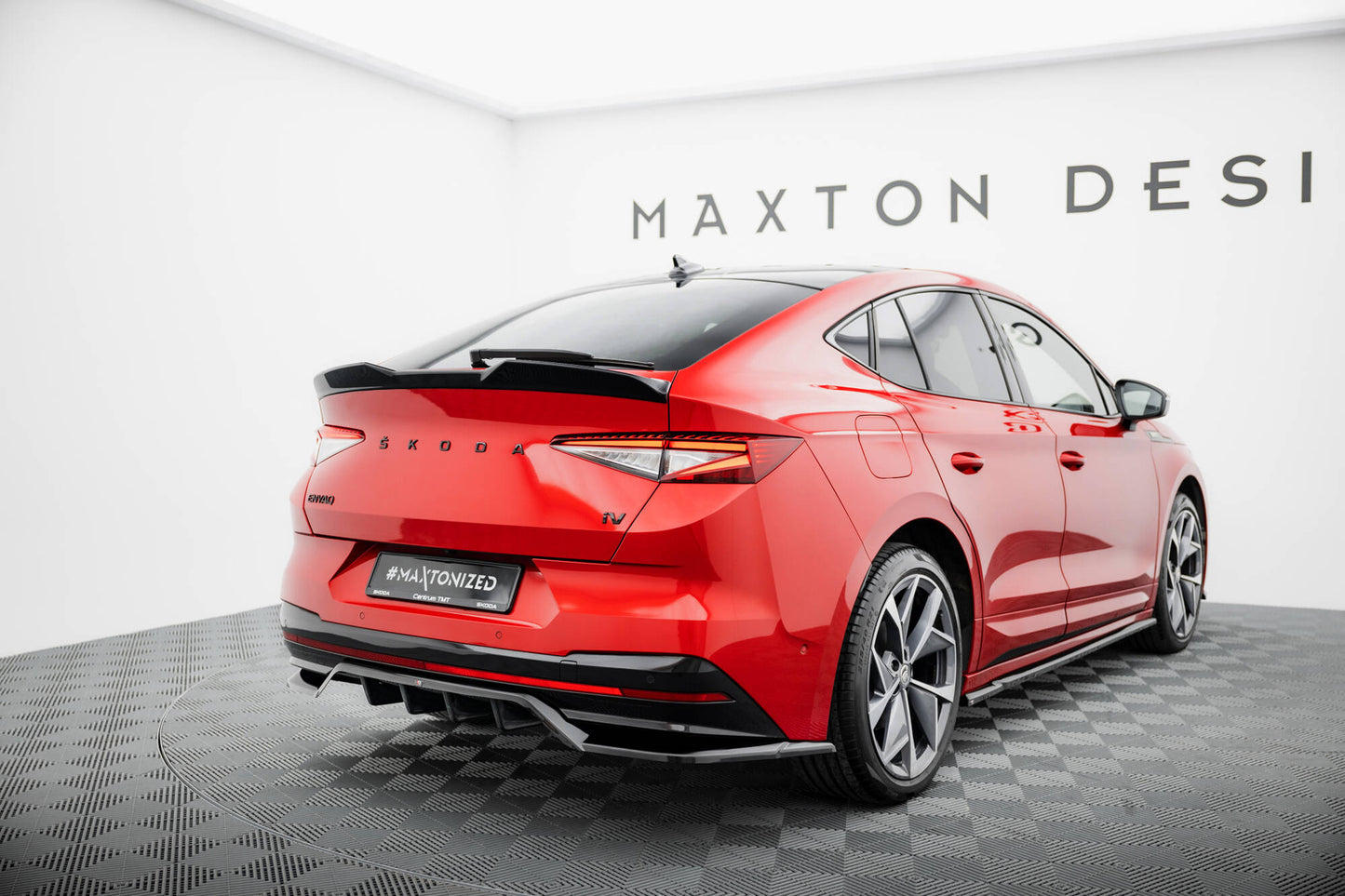 Spoiler cap 3D Skoda Enyaq Coupe iV RS