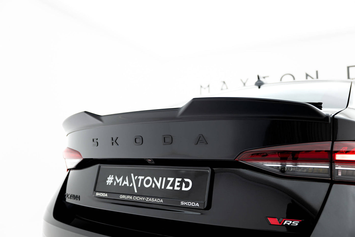 Spoiler cap 3D Skoda Octavia RS / Sportline / Standard Liftback MK4 / Mk4 Facelift