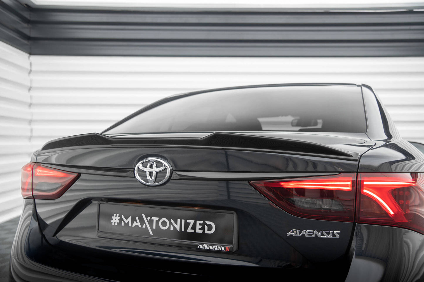 Spoiler cap 3D Toyota Avensis Sedan Mk3 Facelift