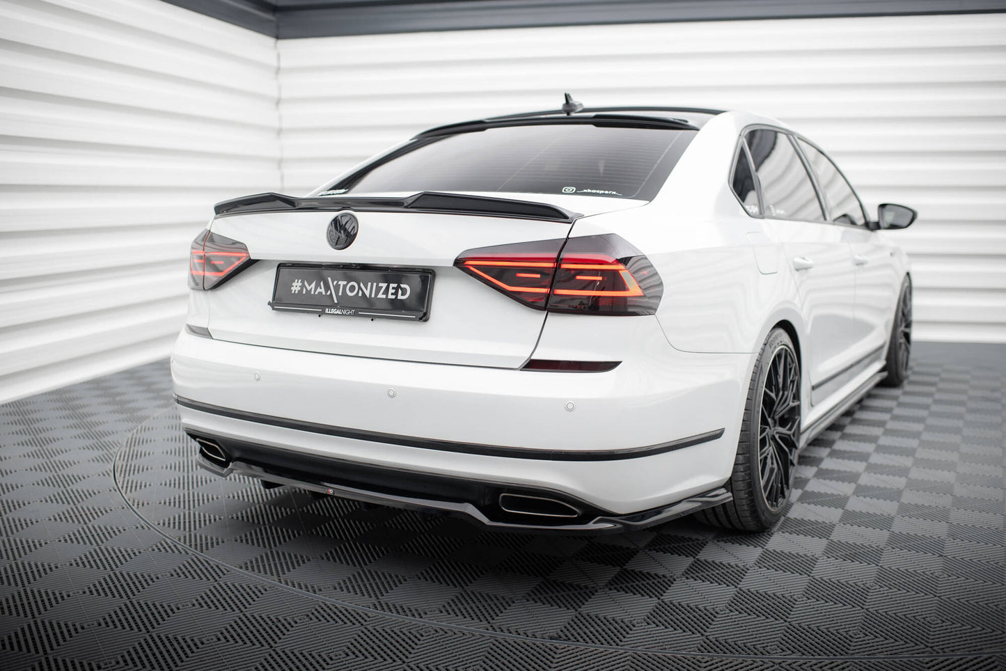 Spoiler cap 3D Volkswagen Passat GT B8 Facelift USA