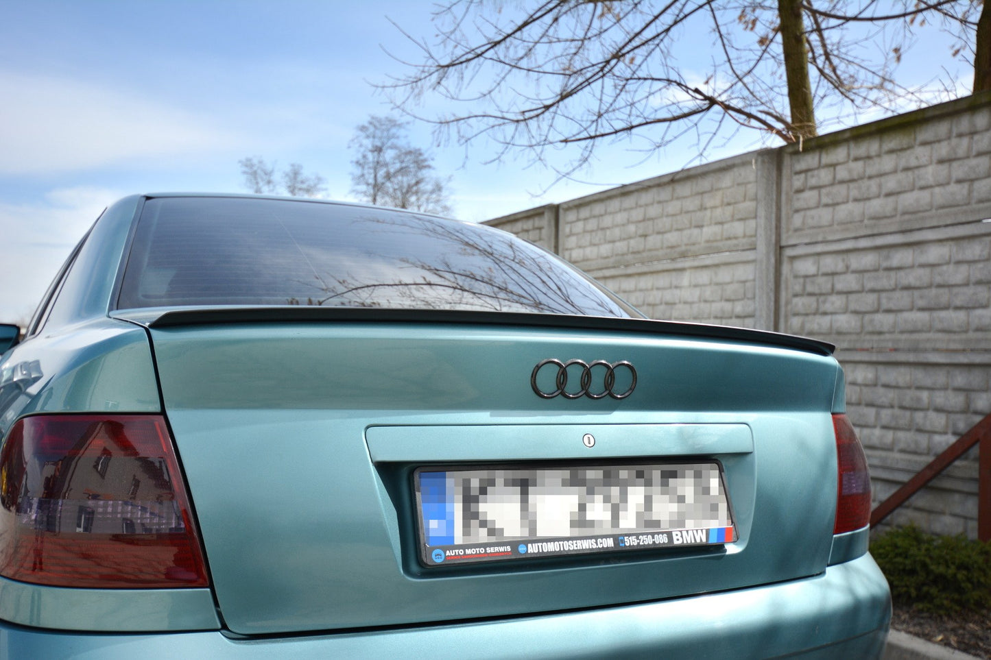 Spoiler cap Audi A4 / S4 B5 Sedan