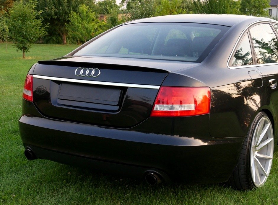 Spoiler cap Audi A6 S-line C6 Sedan